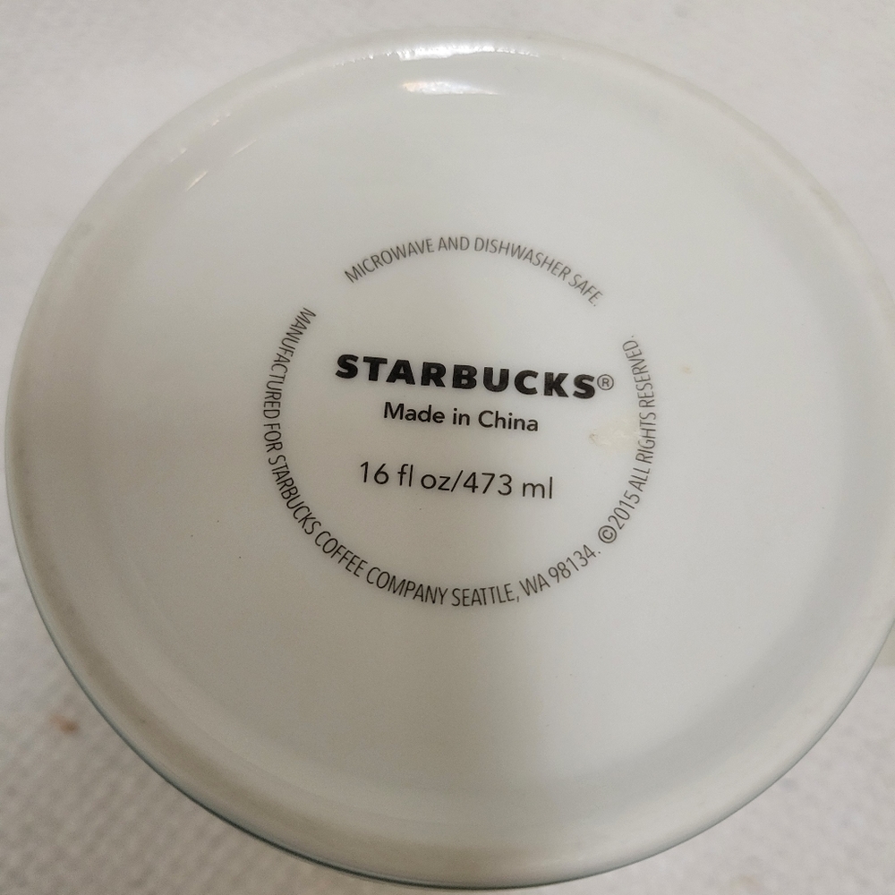 Starbucks 16 oz 2017 Seattle You Are Here Collections Mug - Picture 7 of 8